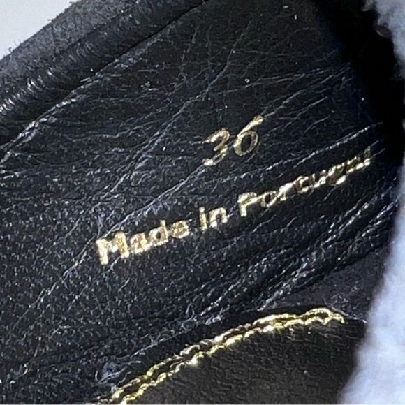 Maje Flash Studded Suede Platform Peep Toe Sandals in Black - Picture 9 of 10